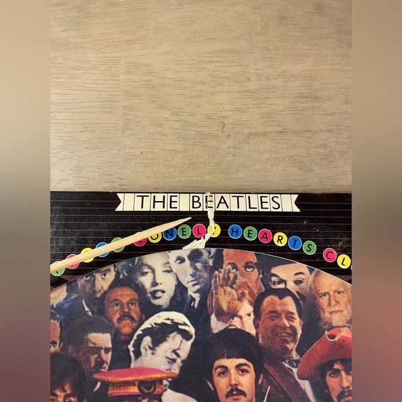 RARE Beatles Sgt. Peppers Lonely Hearts Club Band Vinyl LP Ltd Pic Ed Disc - Picture 4 of 9